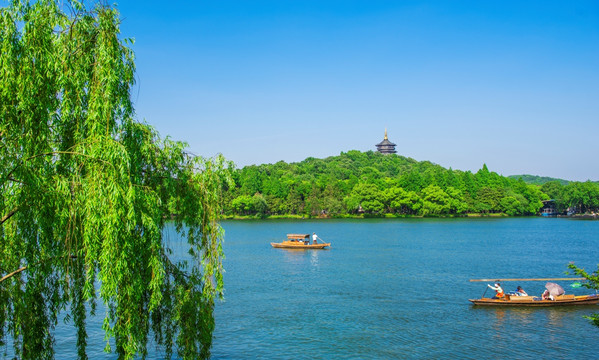 杭州西湖风景