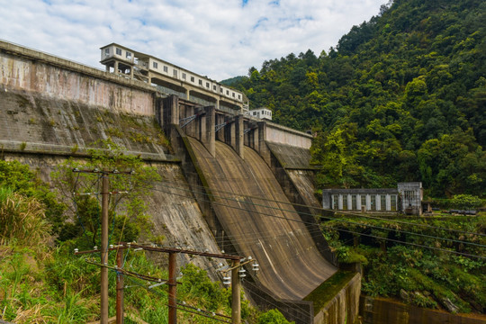 茶山湖水坝