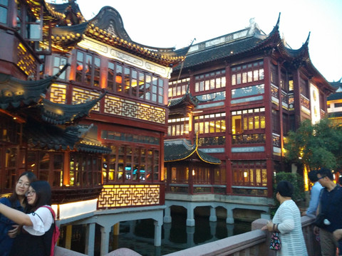 城隍庙 上海美景 豫园