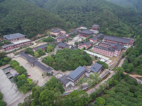 黄江镇芙蓉寺全景