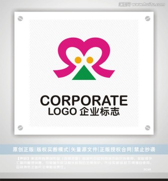 RM字母logo