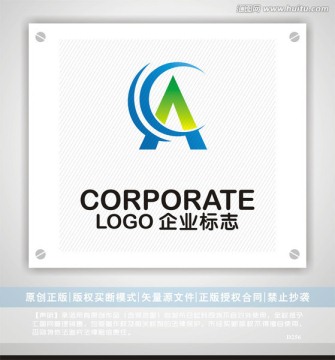 CA字母logo