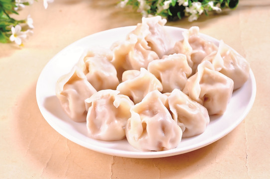 白菜肉水饺