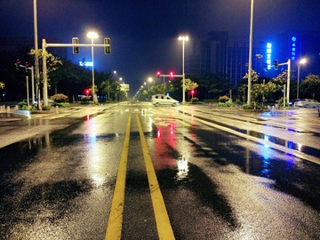 雨夜城市