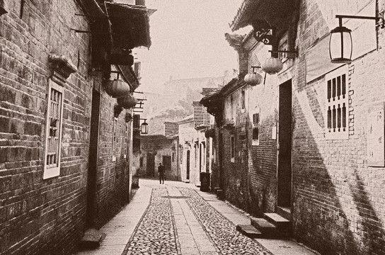 旧中国老照片 怀旧泛黄照片