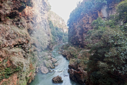 马岭河峡谷