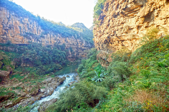 马岭河峡谷