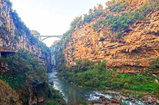 马岭河峡谷