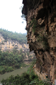 马岭河峡谷