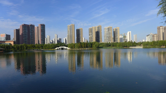 城市建设 高楼大厦 高层建筑