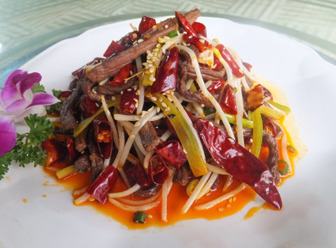 干煸牛肉丝