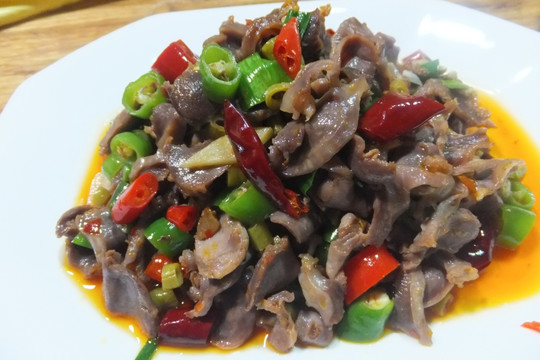 泡椒鸡杂
