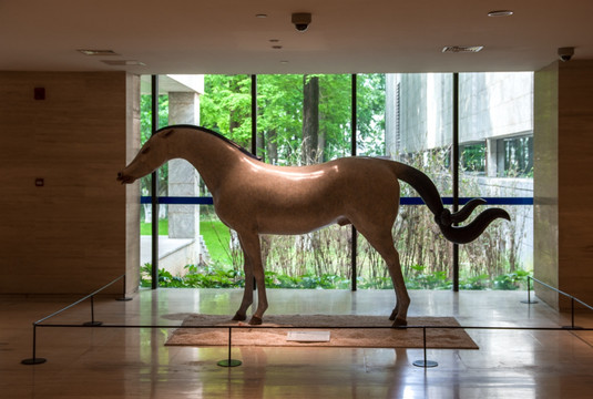 室内景观雕塑马