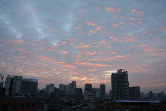 晚霞