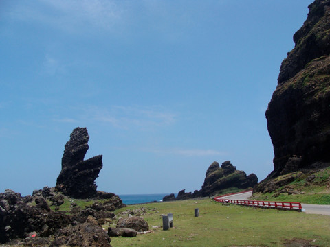 兰屿鳄鱼岩