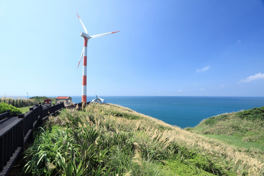 台湾石门风力发电站