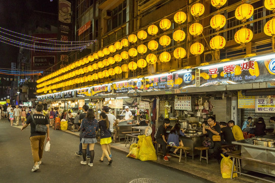 台湾基隆夜市