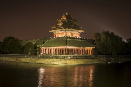 北京紫禁城塔