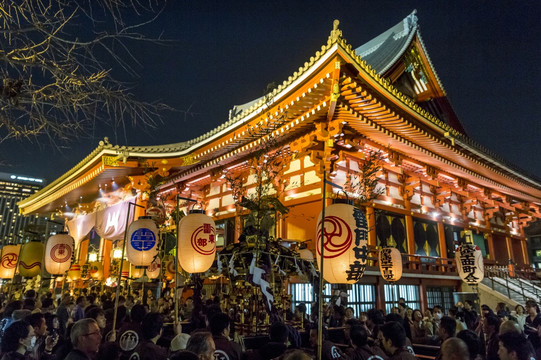 三节在浅草寺