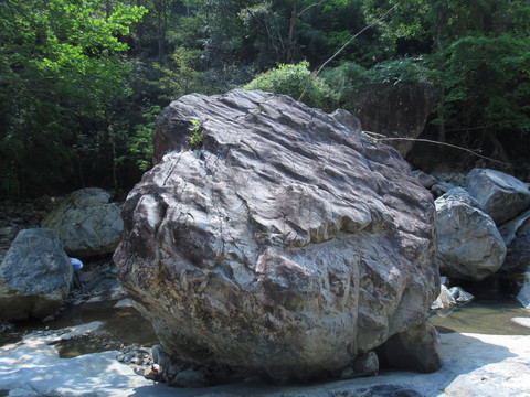 山石