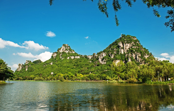 广西山水 贵港南山公园