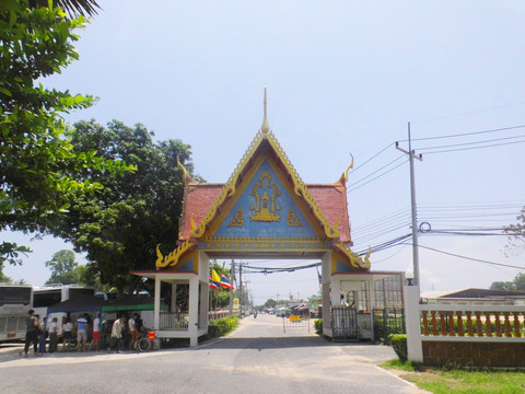 泰国寺庙大门