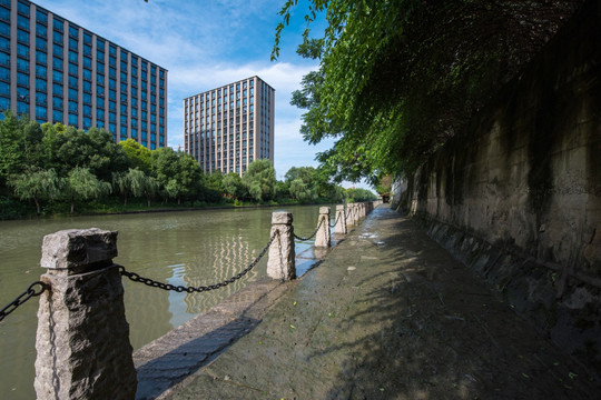 杭州余杭塘河