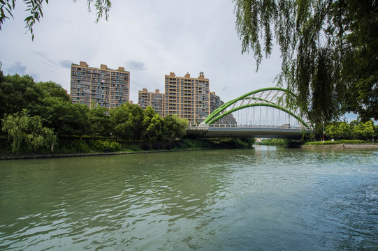 杭州余杭塘河