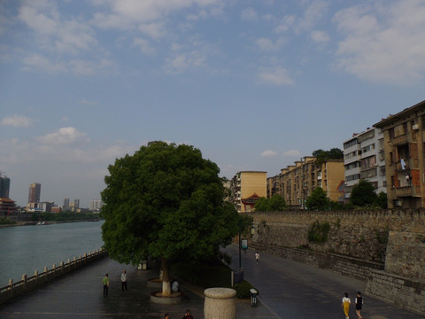 江边风景