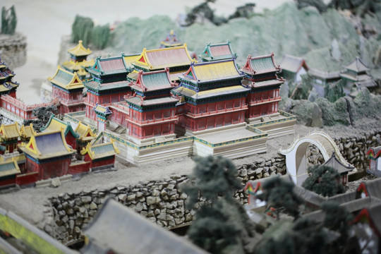 故宫建筑模型