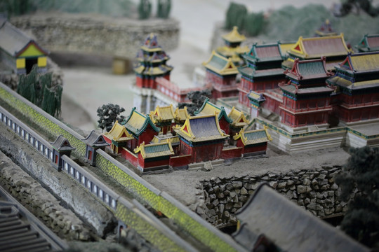 故宫建筑模型