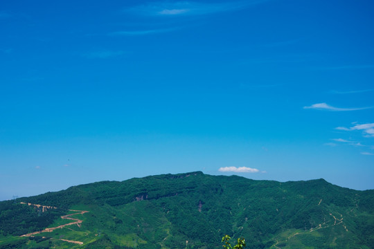 山岭 青山