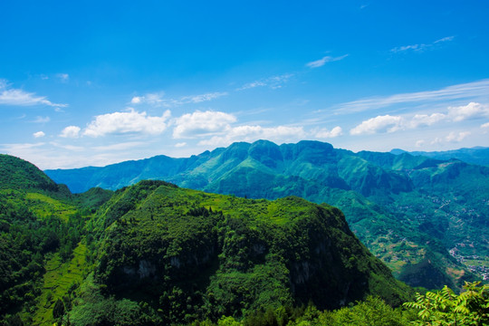 大山 青山