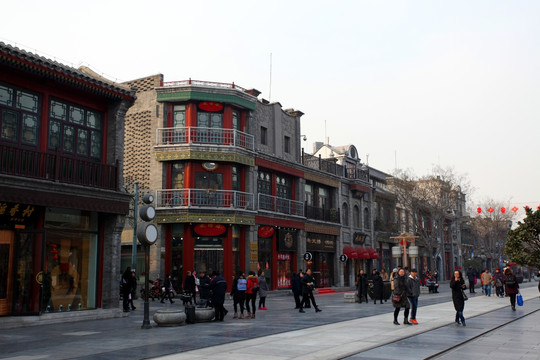 北京 大栅栏 京城 街市
