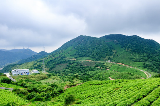 白岩山风电厂