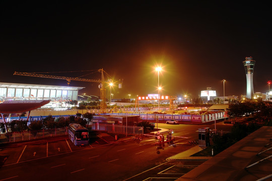 西安机场 夜景