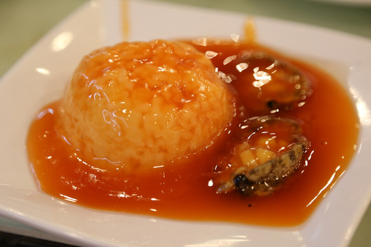 鲍汁捞饭