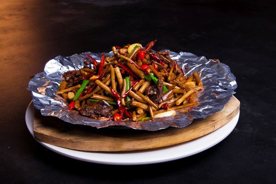 鹅肝茶树菇