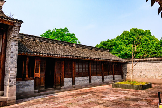 中式建筑 古考场