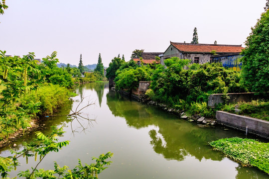 江南水乡人家 水乡