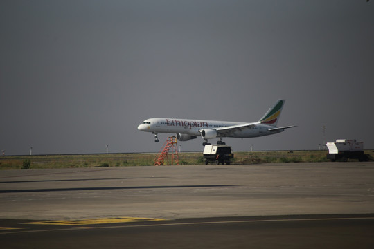 埃塞俄比亚飞机降落
