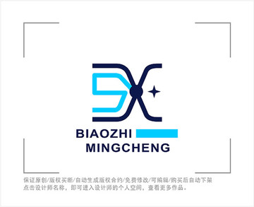 标志 LOGO 字母SX