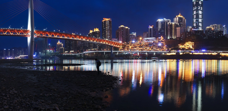 重庆夜景 重庆全景