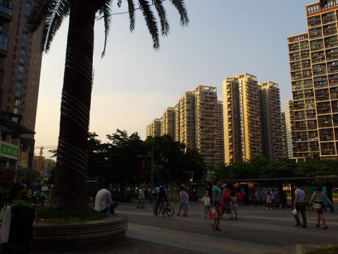 深圳民治街景