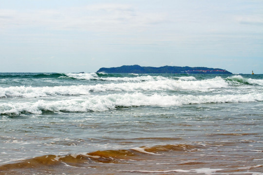 三亚海棠湾 海滩风光