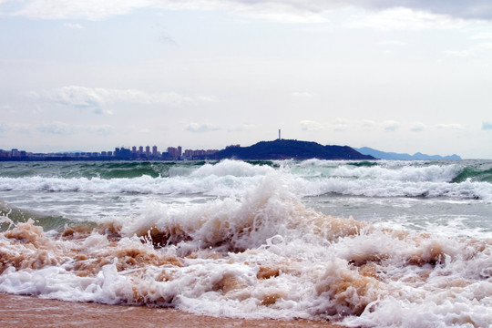 三亚海棠湾 海滩风光