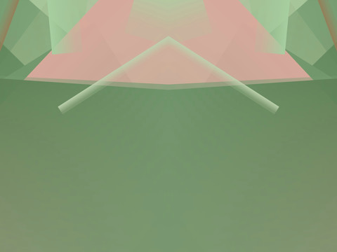 绿色几何抽象拼接面高清矢量背景