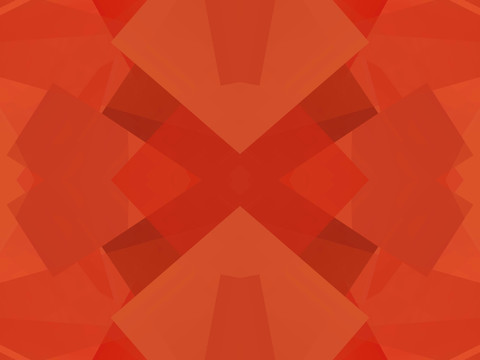 红色几何抽象拼接面高清矢量背景