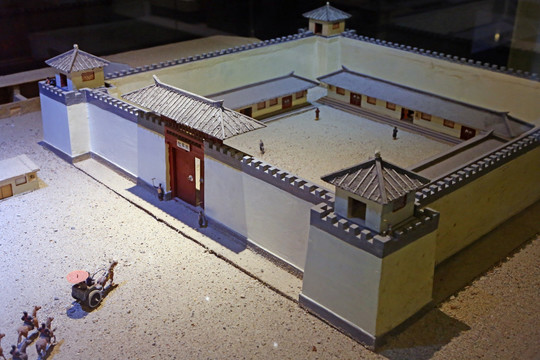 古代驿站模型