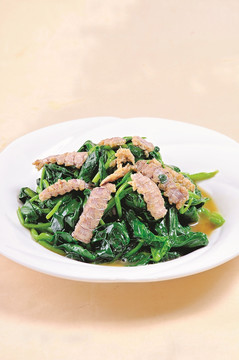菠菜爬虾仔